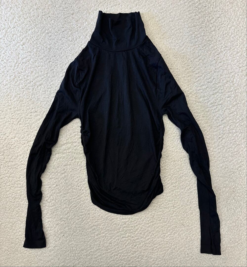 Free People Movement Womens Long Sleeve Turtleneck Top Medium / Large